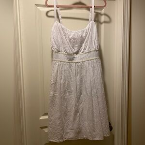 Maurices, size 24, white eyelet dress. Sweet dress for many occasions.